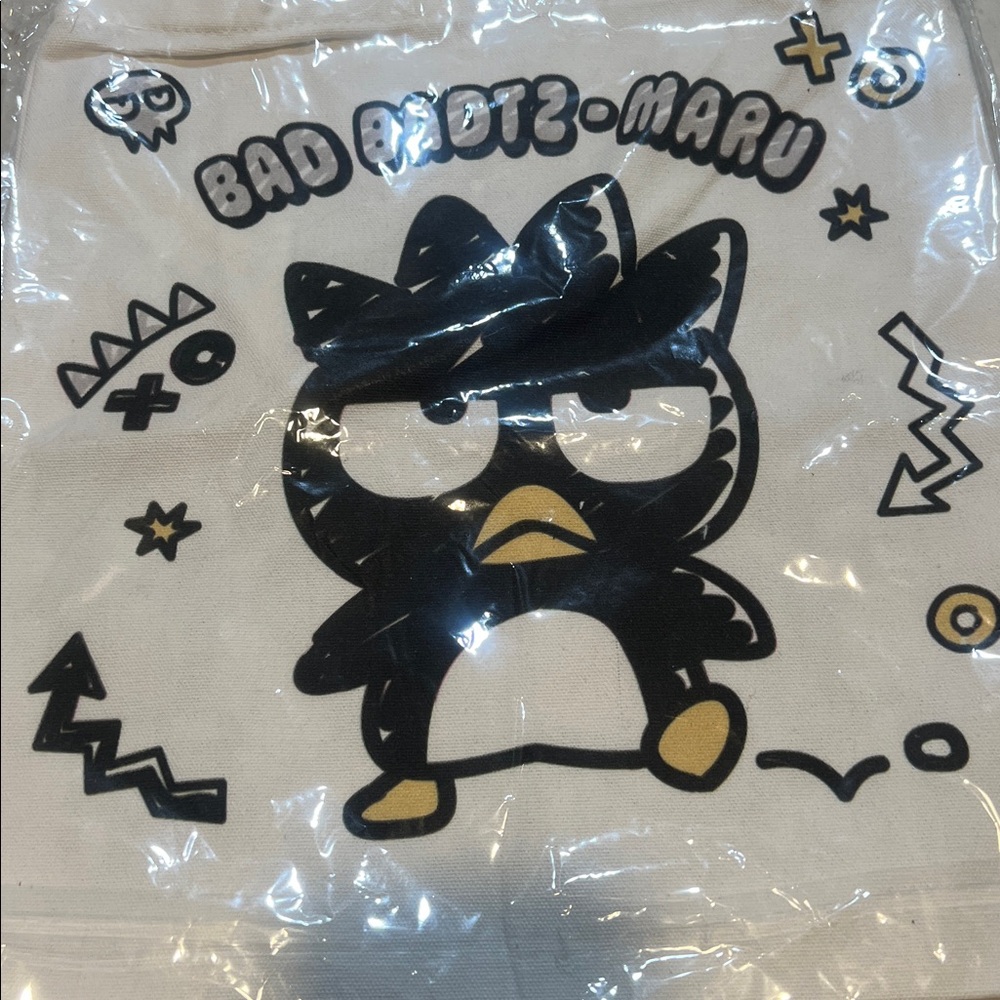 Bad Badtz-Maru Graphic Canvas Tote Bag